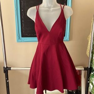 Little Red Strappy Dress